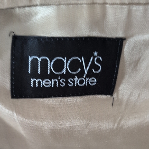 Elegant Beige Men's Blazer - Picture 8 of 10